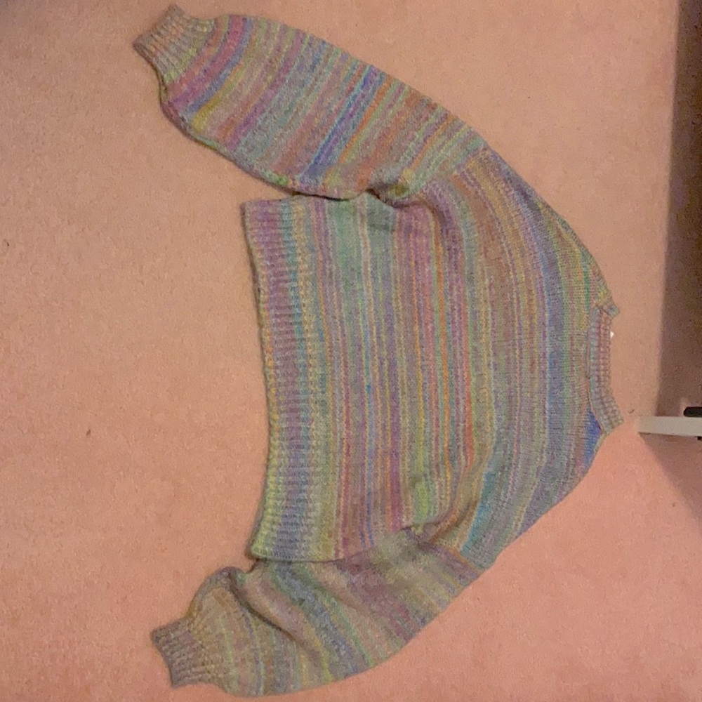 Urban Outfitters Rainbow Sweater